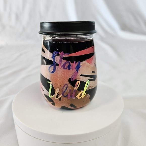 NWT Epoxy Resin 4oz Upcycled Stay Wild  Jar - Picture 1 of 5
